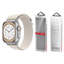 Yesido WB24 Pasek Sportowy Apple Watch Loop 42/44/45 NUDE/BEŻOWY
