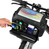 Uchwyt rowerowy / torba z pokrowcem na kierownice na zamek WILDMAN GS6 4L 4" - 7"