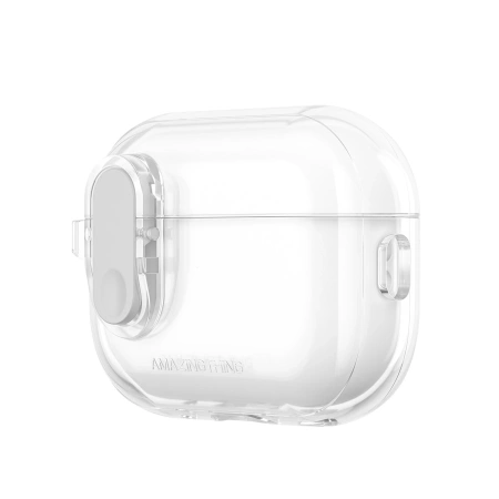 Etui silikonowe AMAZINGTHING Minimal Case do AirPods Pro 2 - przezroczyste