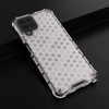 Honeycomb etui pancerny pokrowiec z żelową ramką Samsung Galaxy A22 4G przezroczysty