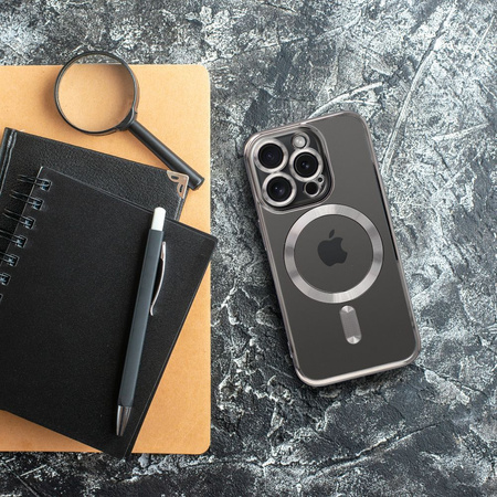 Futerał ELECTRO MAG COVER kompatybilny z MagSafe do XIAOMI Redmi 15 4G tytanowy szary