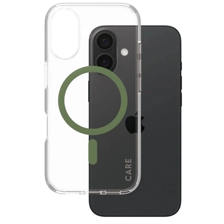 CARE by PanzerGlass Flagship Case iPhone 16 6.1&quot; green/green MagSafe 1369