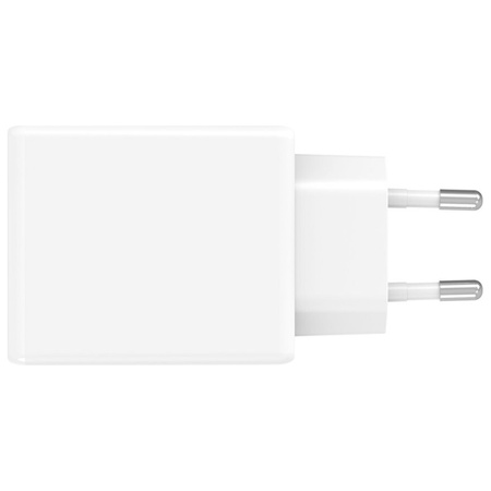 Ładowarka sieciowa 4smarts PDPlug Slim   Dual 65W GaN 2xUSB-C biały