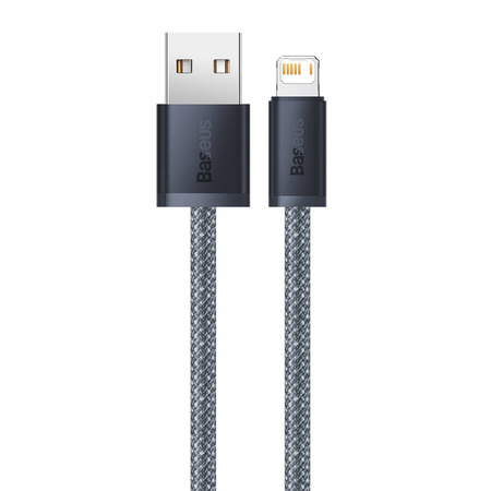 Baseus kabel do iPhone USB - Lightning 1m, 2,4A szary (CALD000416)