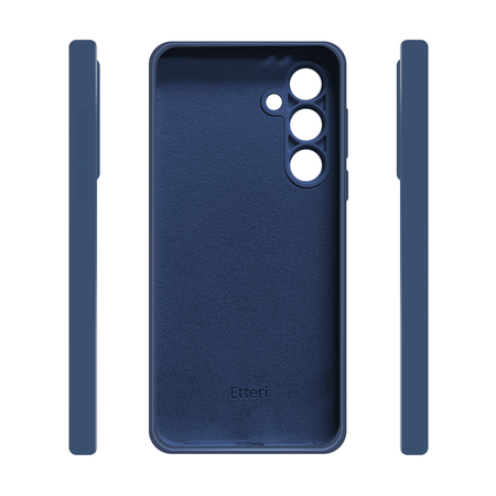 Nakładka Etteri Silicone Case do Samsung Galaxy A36 5G ciemnoniebieska