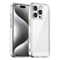 Etui Outer Space Case na iPhone 16e pokrowiec z elastyczną ramką - przezroczyste