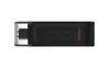 Kingston pendrive 128GB USB-C DT70 czarny