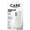 CARE by PanzerGlass Flagship Urban Explorer Case mit weißem MagSafe für iPhone 17 – Klarer Glitzer