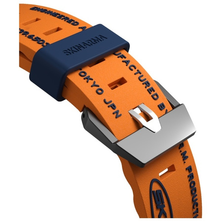 Skinarma pasek Shokku Apple Watch         45/44/42mm pomarańczowy/orange