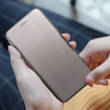 Kabura ELEGANCE Book do SAMSUNG A56 stalowy