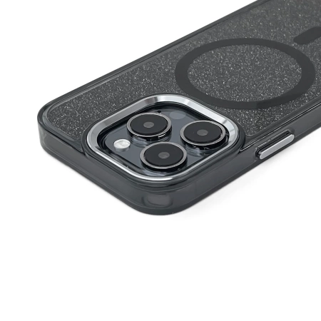 Glitter Case MagSafe Black Sam A57