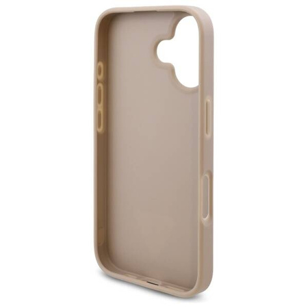 Original Case IPHONE 16 Guess Hardcase New 4G Triangle (GUHCP16SPG4GPH) white