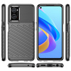 Thunder Case flexible gepanzerte Hülle für Oppo A76 / Oppo A36 / Realme 9i schwarz