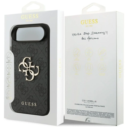 Guess 4G Big Logo Case for iPhone 17 Air - Black