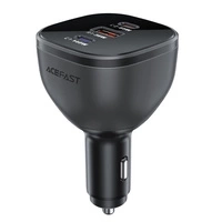 Acefast B14 Autoladegerät 165W 2x USB-C 1x USB-A - Schwarz