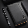 Dux Ducis Hivo echt Leder booktype case schutzhülle aufklappbare hülle für iPhone 14 Pro Max schwarz