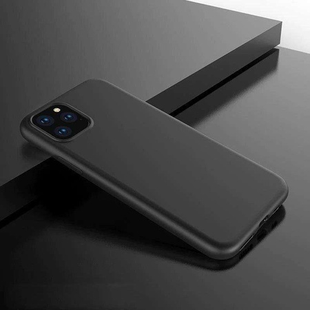 Flexible Gel-Hülle für iPhone 15 Pro Soft Case – Schwarz