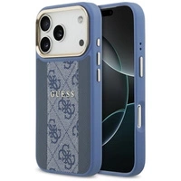 Guess 4G Stripe MagSafe Case für iPhone 17 Pro - Blau