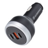 Ładowarka samochodowa USB A + 2 x Typ C PD QC3.0 3A 191W CC69-2C1A black