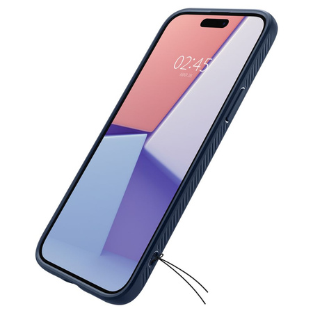 Spigen LIQUID AIR IPHONE 15 MARINEBLAU