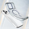 Etui Magnetic Abrasive na iPhone 17 Pro Max kompatybilne z MagSafe - matowe niebieskie