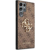 Guess 4G Big Metal Logo - Etui Samsung Galaxy S23 Ultra (brązowy)