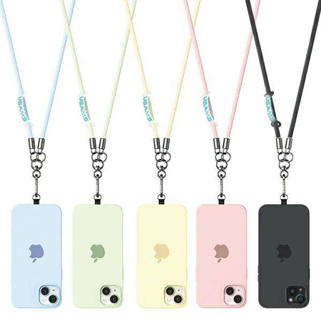 Uniwersalna Smycz do Telefonu 1,2m USAMS ZB282GS04 (US-ZB282) zielone