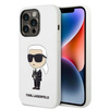 Karl Lagerfeld Silicone NFT Ikonik - Etui iPhone 14 Pro (biały)