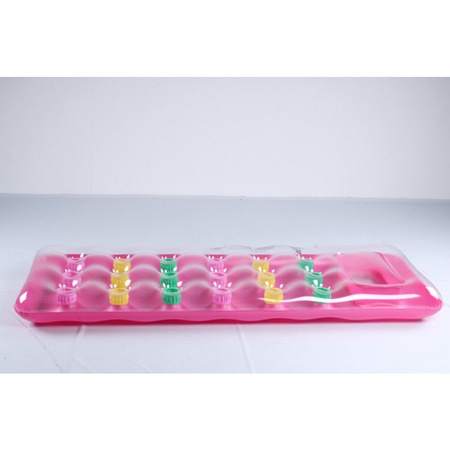 Materac plażowy różowy