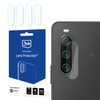 Szkło Hybrydowe na Aparat / Obiektyw SONY XPERIA 10 IV 3mk Flexible Glass Lens Clear
