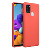 Futerał SILICONE do SAMSUNG Galaxy A21S brzoskwiniowy