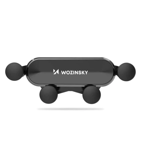 Wozinsky uchwyt na telefon do samochodu grawitacyjny na kratkę wentylacyjną czarny (WCH-05)