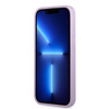 Original Handyhülle IPHONE 13 PRO MAX Guess Hardcase Saffiano 4G Small Metal Logo violett