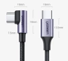 Ugreen USB Type C - USB Type C Power Delivery 60 W 20 V 3 A 1 m schwarz-graues Kabel (US255 50123)