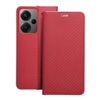 Kabura LUNA Book Carbon do XIAOMI Redmi NOTE 13 PRO Plus 5G czerwony