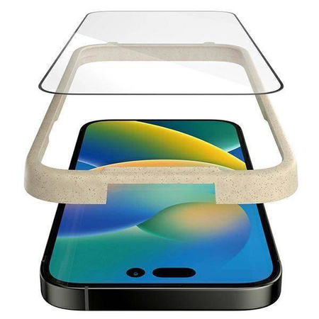 Tempered Glass 5D IPHONE 14 PRO PanzerGlass Ultra-Wide Fit Screen Protection Anti-reflective Antibacterial Easy Aligner Included (2784)
