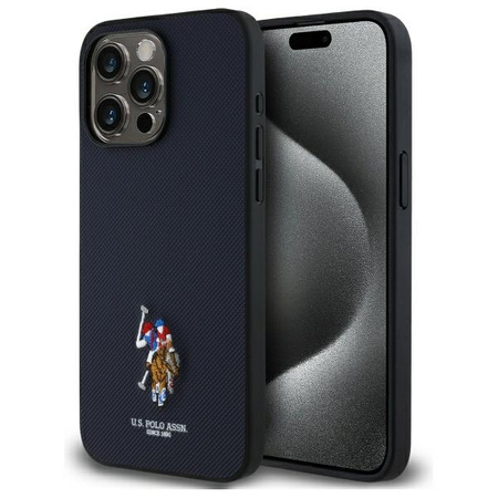 US Polo USHCP15XPEMV iPhone 15 Pro Max    6,7" granatowy/navy Embroidered DH Color