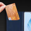 Dux Ducis Skin Pro Case for Honor Magic5 Flip Card Wallet Stand Blue