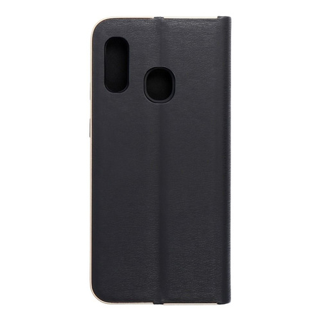 Kabura LUNA Book Gold do SAMSUNG A20e czarny