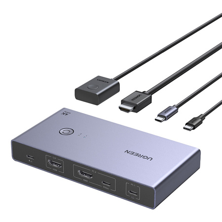 KVM Switch  out Ugreen CM731 2 in 1 USB-C + HDMI
