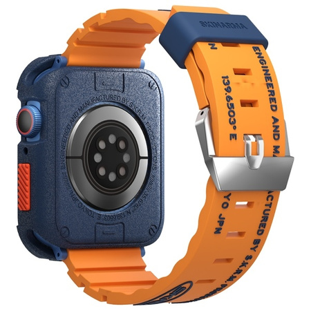 Skinarma pasek Shokku Apple Watch         45/44/42mm pomarańczowy/orange