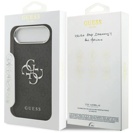 Etui Guess 4G Big 4G Classic Logo na iPhone 17 Air - czarne
