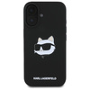 Karl Lagerfeld KLHMP16SSCHPPLK iPhone 16 czarny/black HC MagSafe Sil Choupette Head Print