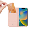 Dux Ducis Skin Pro Holster Cover Flip Cover für iPhone 14 Max rosa