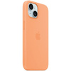 Etui Apple MT173ZM/A iPhone 15 Plus / 14Plus 6.7" MagSafe pomarańczowy/orange sorbet Silicone Case
