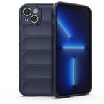 Magic Shield Case Hülle für iPhone 14 Plus flexible gepanzerte dunkelblaue Hülle