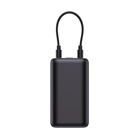 Joyroom JR-W13 5000 mAh Wireless Power Bank für Apple Watch + USB-C und Lightning – Schwarz