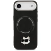 Karl Lagerfeld Choupette Pin MagSafe Case für iPhone Air Schwarz