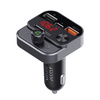 BLUE STAR transmiter FM QC3.0 30W AutoStream BT84B czarny