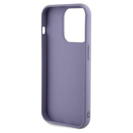 Original Handyhülle IPHONE 13 PRO Guess Hardcase Sequin Script Metal (GUHCP13LPSFDGSUiPhone) violett